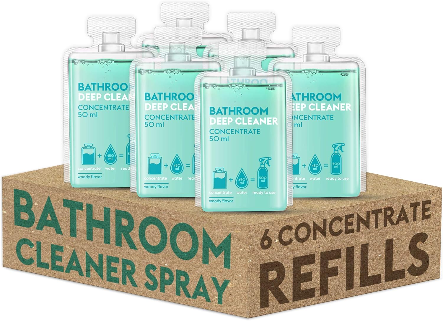 DUTYBOX Bathroom Cleaner 6 Capsule Pack