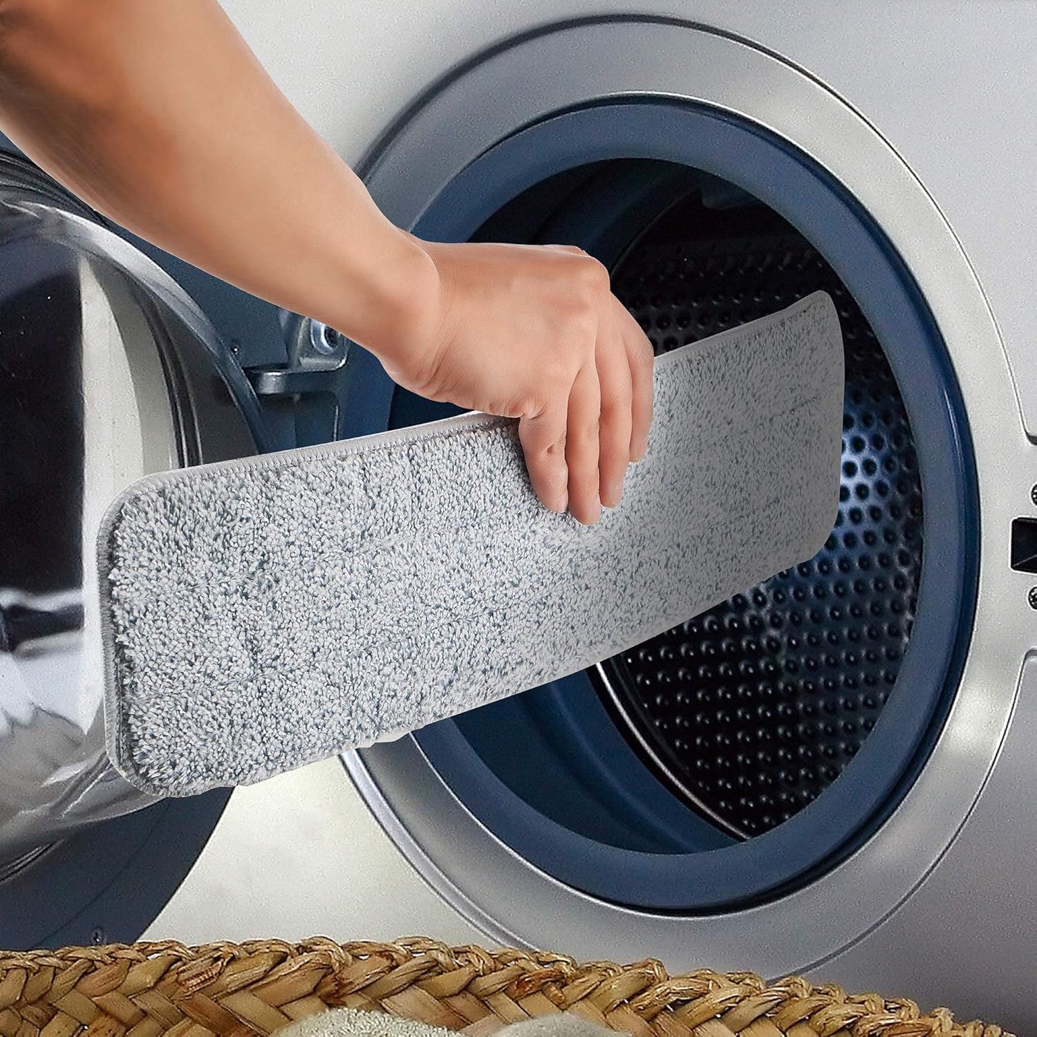 True Tidy 3-Pack Machine Washable Mop Pads